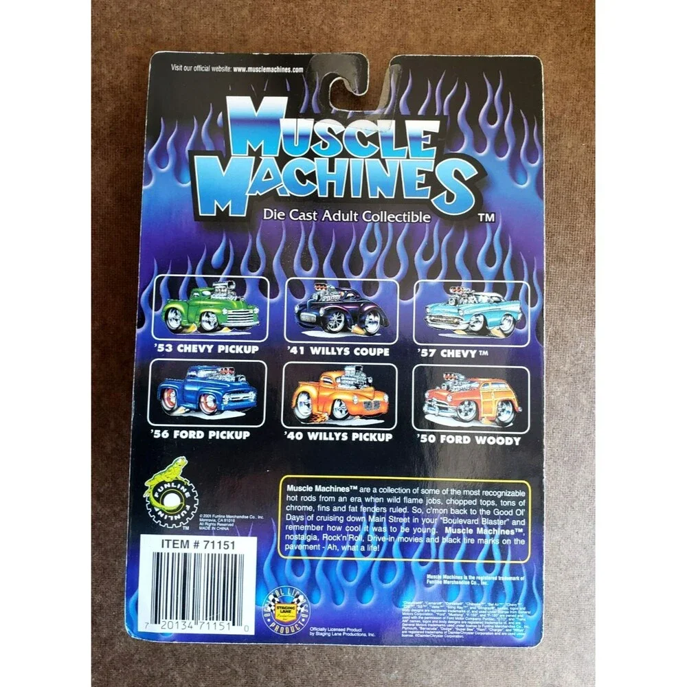 2001 Muscle Machines 1969 CHEVELLE September 11, 2001 1:64 Stripes & Stars 01-95